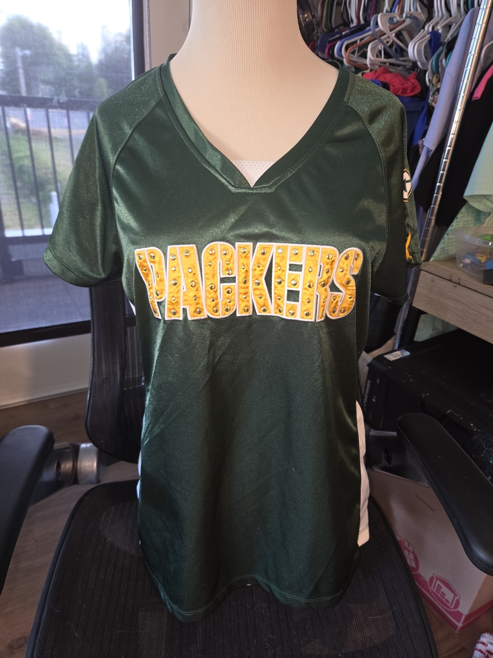 NFL Green & Yellow Packers Short Sleeve Fan Tee